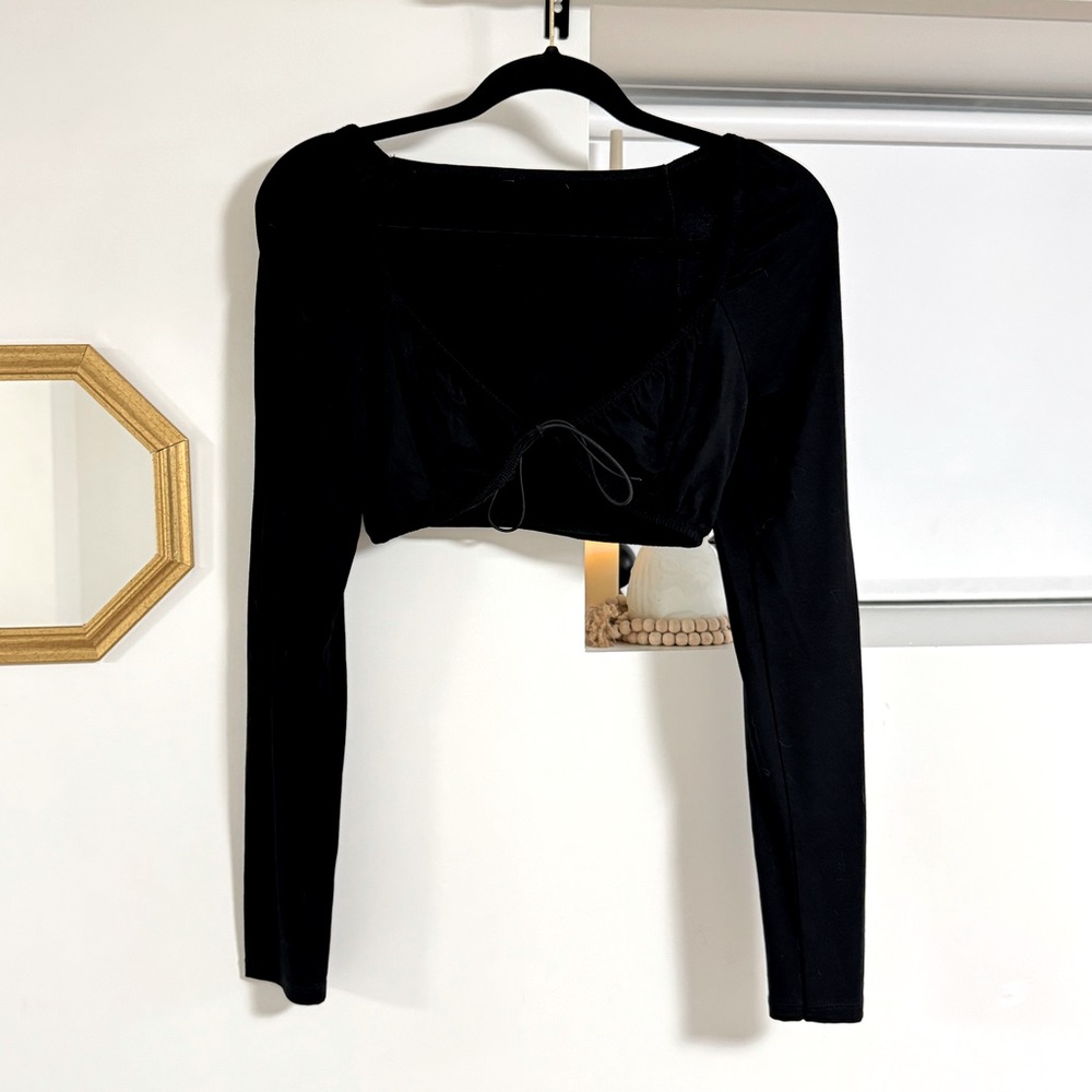 ASOS Tye Up Cropped Top